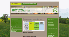 Desktop Screenshot of maschinenring-gmbh.com